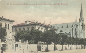 St Joseph’s Catholic Church and Notre Dame Academy, Alameda, California             